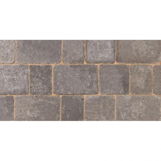 Graphite - Woburn Rumbled Infilta - Block Paving - Graphite 200x134x60mm Large - (312no Per Pack)8.43 m2