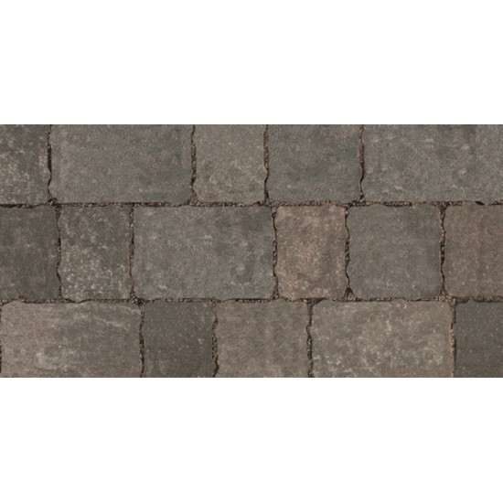 Graphite - Woburn Rumbled Infilta - Block Paving - Graphite 134x134x60mm Medium - (468no Per Pack)8.35 m2