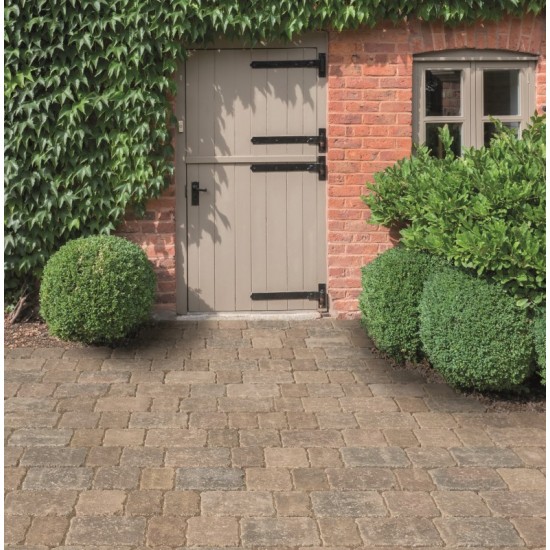 Rustic - Woburn Rumbled Infilta - Block Paving - Rustic 200x134x60mm Large - (312no Per Pack)8.43 m2