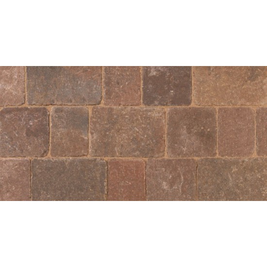 Rustic - Woburn Rumbled - Block Paving - Rustic 200x134x50mm Large (37) - (336no Per Pack)9.05 m2
