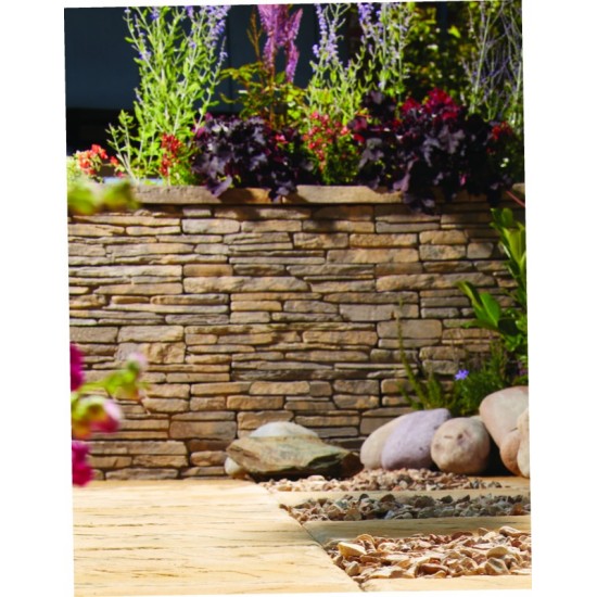 Weathered Cotswold - Madoc Walling Sneck - Landscaping Features - Sneck 110x100x70mm Pack of 50