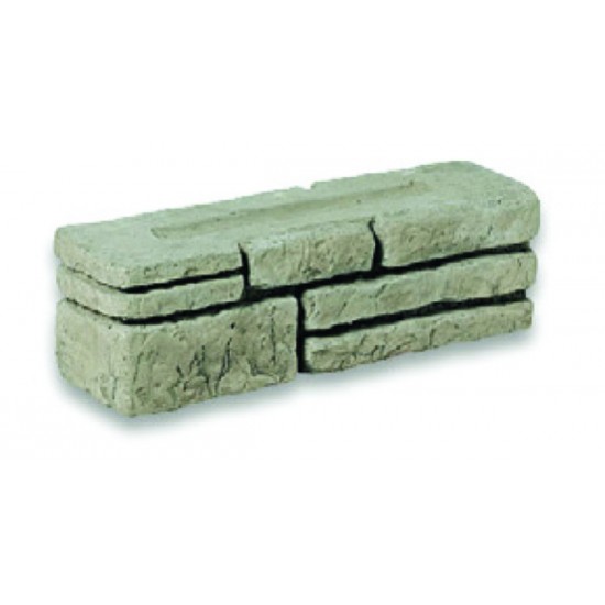 Grey Green - Old Town Walling Coping - Landscaping Features - Coping 460x195x45mm Pack of 11