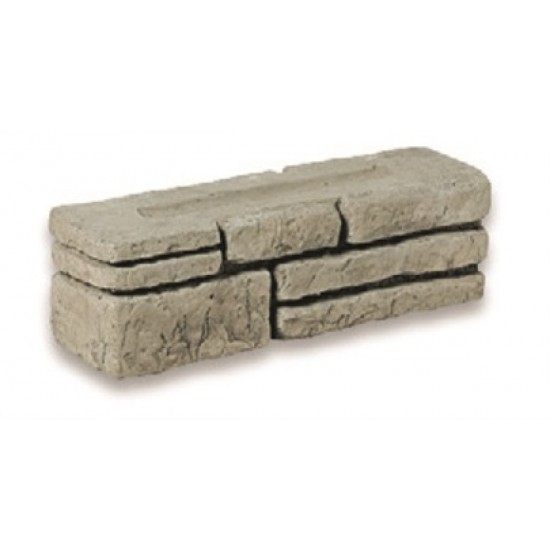 Grey Green - Old Town Walling Full Block - Landscaping Features - Full Block 450x145x130 Pack 3.42m2