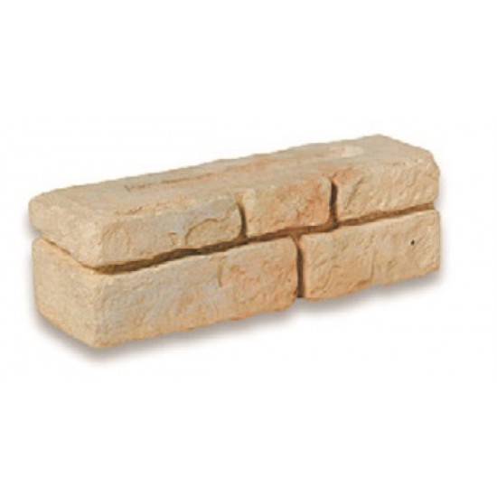 Weathered Limestone - Old Town Walling Full Block - Landscaping Features - Full Block 450x145x130 Pack 3.42m2
