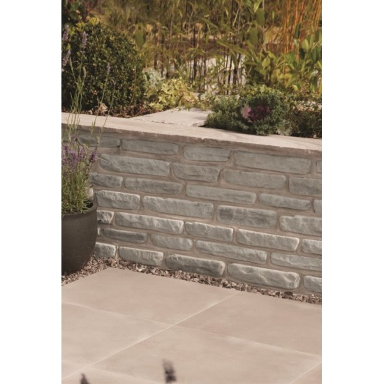 Fossil Buff - Natural Sandstone Walling - Landscaping Features - Pack 5.70m2