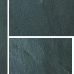 Blue Black - Slate Slips - Landscaping Features - Slips 650x150x10-20mm Pack of 6