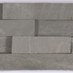 Silver Grey - Natural Sandstone Walling Slips - Landscaping Features - Slips 650x150x10-20mm Pack of 6