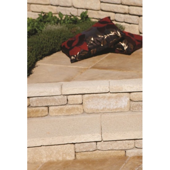 Buff - Textured - Landscaping Features - 580x275x50mm
