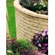 Buff - Pitched Walling - Landscaping Features - Block 290x90x136mm Pack 2.20m2